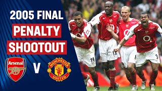 Full Penalty Shootout | Arsenal 5-4 Manchester United | 2005 FA Cup Final