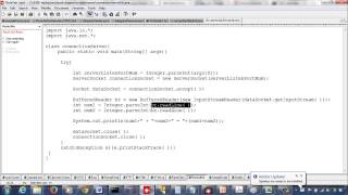 8 - Stream Sockets Integer (Example 4.5)