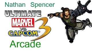 Ultimate Marvel VS Capcom 3 Arcade - Nathan Spencer {& The Mechanic Heroes Team}