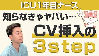 ICU看護師なら知っておきたい！CV挿入後は必ず●●を確認しよう