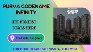 Purva Codename Infinity Bangalore | Purva Codename Infinity Chikkajala | Brochure and Price👇