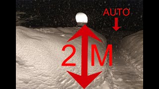 Schneekatastrophe Kärnten 2 Meter Schnee starker Schneefall  in Österreich  / Video + Bilddoku