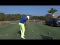 JUSTIN THOMAS 120fps SLOW MOTION DTL IRON GOLF SWING