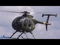 hughes md 500 light attack helicopter airshow display 10.6.2017 seinäjoki airshow 2017