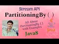 17. Java8 Stream API: PartitioningBy( ) Method in Stream API | Full Guide | With examples | Tutorial