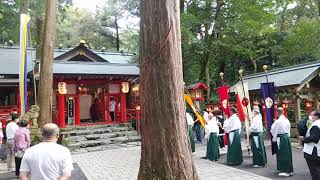 椿大神社　神幸祭　一部