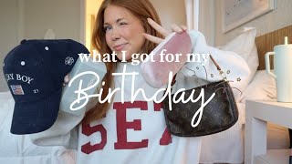 WHAT I GOT FOR MY BIRTHDAY - Skincare, Alo, The Real Real etc.