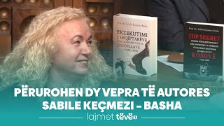 Përurohen dy vepra të autores Sabile Keçmezi – Basha