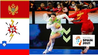 Montenegro Vs Slovenia Handball Women's World Championship Spain 2021
