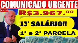 📌 A LISTA saiu! 13° SALÁRIO ANTECIPADO EM MARÇO VALORES R$3.957,00 LIBERADO NA CONTA VEJA AS DATAS