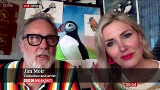 Vic Reeves (AKA Jim Moir, His Wife Nancy) On BBC Breakfast [21.05.2024]