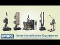 SPIROL Insert Installation Overview