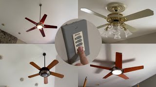 Casablanca Ceiling Fan Demo Mode Compilation