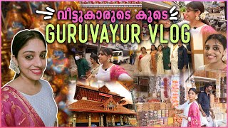 OMG! Guruvayur Vlog with *FAMILY* shopping | visiting Guruvayoor Temple | Food | Saranya Nandakumar