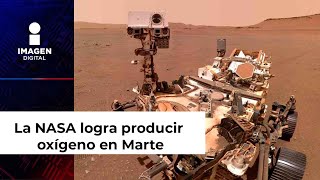 Rover Perseverance logra producir oxígeno en Marte