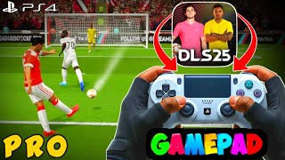 Play Like A PRO! 🔥 How To Connect And Play DLS 25 With PS4 GamePad 🎮 | Dream League Soccer 2025