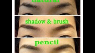 how to: 基本の眉の描き方 fill in my brows(日本語　w/english sub)