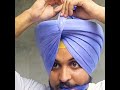 ਇਕ ਮਿੰਟ ਵਿੱਚ ਮੋਰਨੀ ਪੱਗ trending shorts viral turban dastar pagg turban_king_jaskarandeep_singh