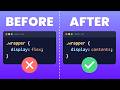 Fix Your FLEXBOX Layouts With This Simple CSS TRICK!