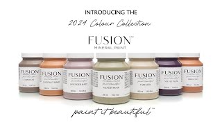 Fusion Mineral Paint 2024 New Colour Collection