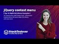 jQuery context menu [ Top 10 Right Click Menu Examples ]