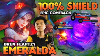 EPIC COMEBACK! Esmeralda Best Build 2021 | Esmeralda Gameplay By Flaptzy | Mobile Legends✓