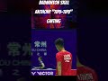 ANHTONY GINTING BACKHAND SKILL VICTOR CHINA OPEN 2023 #badmintonskills #shortsvideo