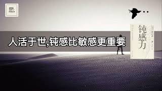 《钝感力》人活于世，钝感比敏感更重要【youtube字幕】| 好书精读推荐，见识决定格局，读书改变命运