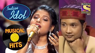 Arunita के Beautiful Performance पर टिकी रही Pawandeep की आँखें | Indian Idol | Musical Hits