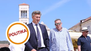 Plenković na Hvaru o turističkoj sezoni i epidemiološkim mjerama