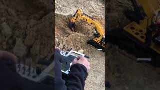 Excavaator Remot Control Mari Menggali #Shorts