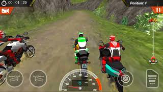 Jogo de Moto de Trilha Corrida de Motocross
