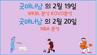 1월 19일 wkbl분석 , kovo분석 , 20일 nba분석 , 프로토분석 , 스포츠분석 , 농구분석 , 배구분석