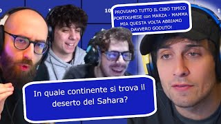 BLUR,MARZA,MANUUXO,FRENEH E PESH GIOCANO A JEOPARDY!MEGA QUIZ!!🔥🔝