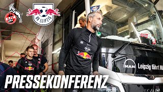 Die Pressekonferenz vor dem Duell beim 1. FC Köln | Bundesliga
