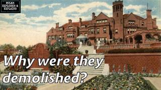 The Missing Mellon Mansions of Pittsburgh