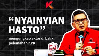 Nyanyian Hasto: Jokowi, Revisi UU KPK dan Dana Rp3 Juta USD