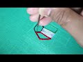 kuwait flag embroidery tutorial for beginners. kuwait flag