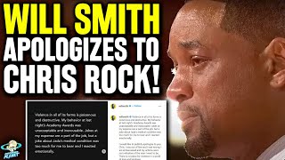 BREAKING! Will Smith APOLOGIZES to Chris Rock! BEGS Forgiveness as Oscars Investigate Him!