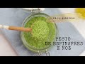 Spinach and walnut pesto