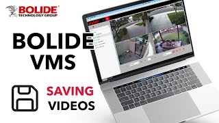 Bolide VMS Software Saving Videos Instructional Video