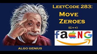 LeetCode 283: Move Zeroes C++ In Plain English (Cisco Interview)