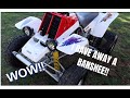 I gave away a Yamaha Banshee!!!