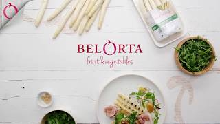 Gegrilde witte BelOrta asperges, Gandaham krieltjes