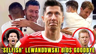 Robert Lewandowski Says Goodbye to Bayern Munich