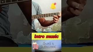 intro music single string tabs #viral #trending #shorts #new #youtubeshorts
