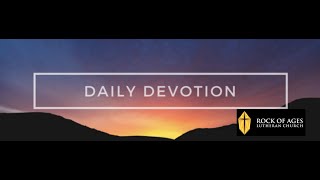 Devotion Wednesday 021021