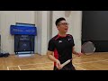 $5 vs. $50 vs. $300 badminton racket by a pro intermediate and beginner player