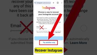 How to recover instagram account | instagram hacked account recovery #instagramhacked #recovery