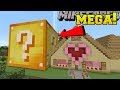 Minecraft: MEGA LUCKY BLOCK!! (LUCKY BLOCK BIGGER THAN A HOUSE!) Minecraft: MEGA LUCKY BLOCK!! (LUCKY BLOCK BIGGER THAN A HOUSE!)